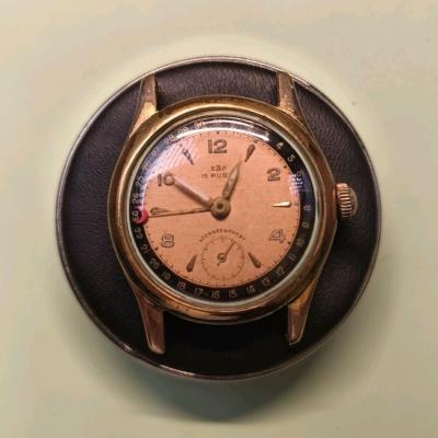 Montre m�canique quanti�me date EBP mouvement Uwersi 47-11 CLD