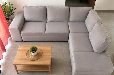 Canap� d angle convertible r�versible