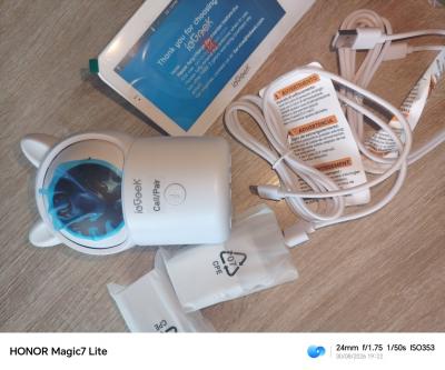 ieGeek CallPair Moniteur b�b� voix et image avec cam�ra et �cran blanc
