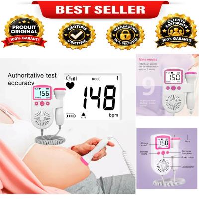 Moniteur Fr�quence Cardiaque F tal B�b� St�thoscope Pr�natal 3.0 MHz