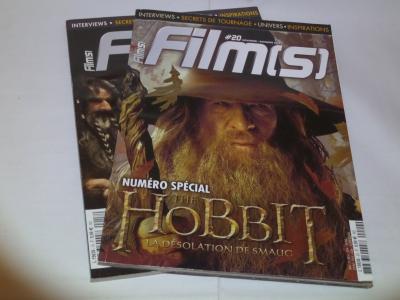 Lot deux magazines Film(s) num�ro sp�cial n�18 Le hobbit un voyage inattendu, n�