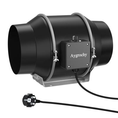 125mm Extracteur d'Air avec Moteur EC, Ventilateur de Gaine Silencieux 416 m�-h