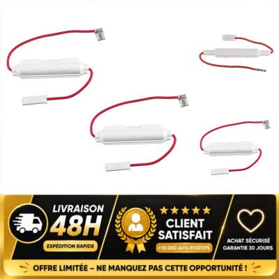 Fusibles haute tension 5 kV 0,8 A pour micro ondes, lot de 2 avec porte fusible