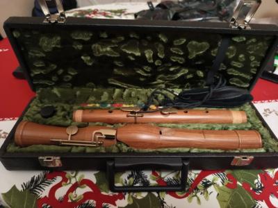flute tenor Mollenhauer 2446C 2018  super �tat  en coffret rigide d'origine!!!!