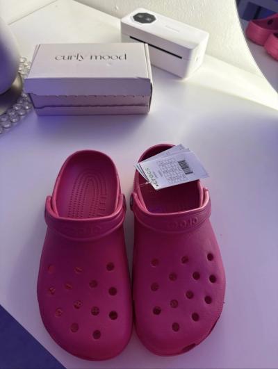 Crocs Classic sabots-sandales � enfiler rose femme EU 38 caoutchouc