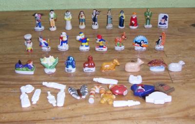 Lot de 42 f�ves