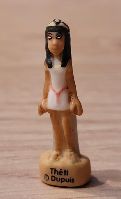 THETI Papyrus Series Ceramic Feve Statue Figurine 2485, Matt, France