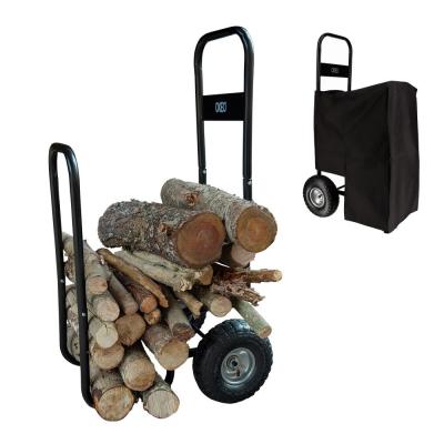 Chariot � b�ches � roulettes   adapt� aux b�ches de 33 et 50 cm   charge max 150