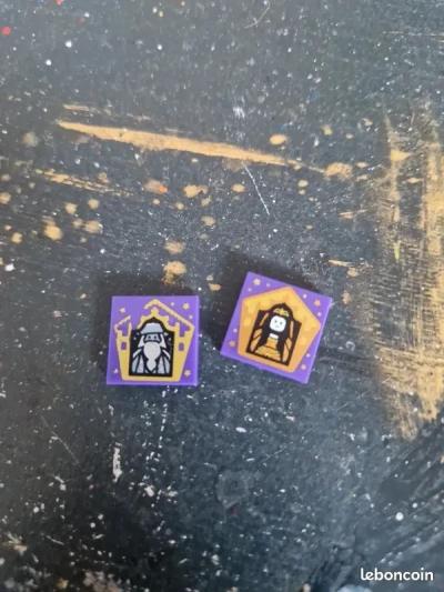 Lot tuile harry potter lego Albus Dumbledore et Olympe Maxime