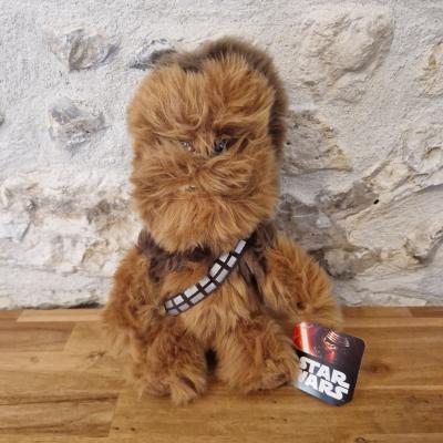 PELUCHE STAR WARS CHEWBACCA 25 CM ORIGINALE LUCASFILM NEUF ETIQUETTE