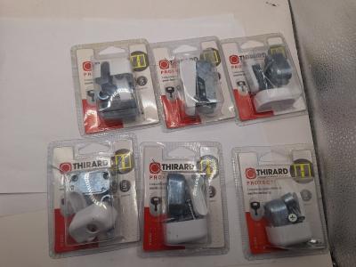Lot de 6 loqueteaux � cl� THIRARD Protect fen�tre oscillo battante blanc 612062