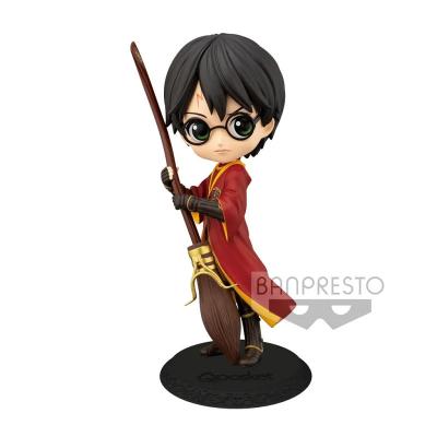 Figurine Banpresto Qposket Harry Potter Quidditch 14cm Style Chibi Couleurs