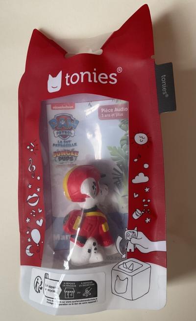 FIGURINE AUDIO TONIES PAW PATROL PAT PATROUILLE JUNGLE PUMPS MARCUS