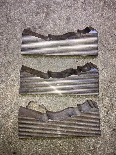 (C) rare LEITZ 3 fers machine � bois