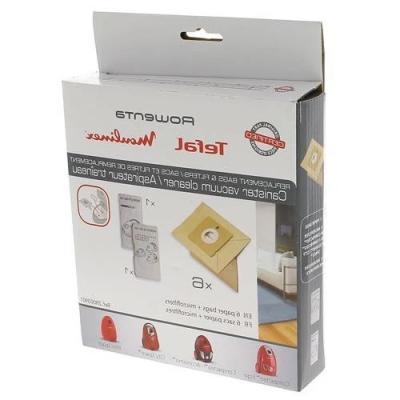 Boite de 6 sacs avec microfiltres pour aspirateur Rowenta ZR003901   Occasion