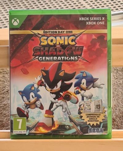 SEGA Sonic X Shadow Generations   Day One Edition sur Xbox Series X|S-Xbox One