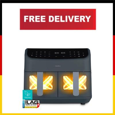 Friteuse � air chaud MEDION P20 XXL Airfryer 8,7 L 2600 W double zone sans PFAS