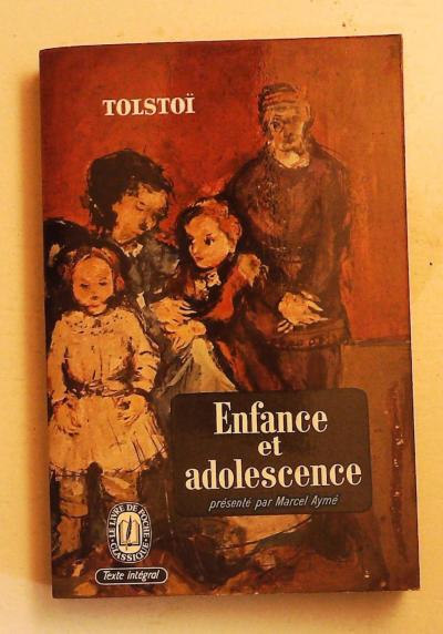 Tolsto� Enfance et adolescence Ancien livre de poche n�727  1961