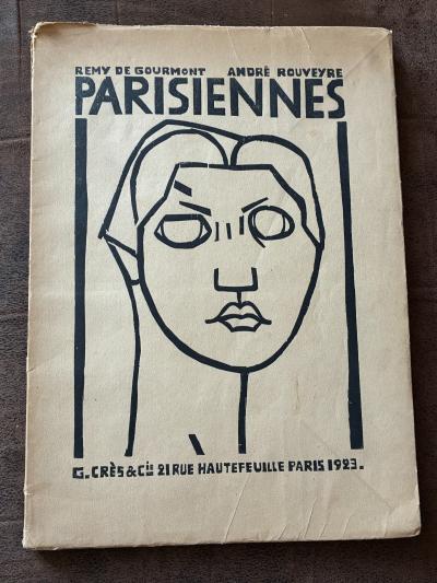 Parisiennes Dessins de Rouveyre 1923 Erotica Preface Remy de Gourmont
