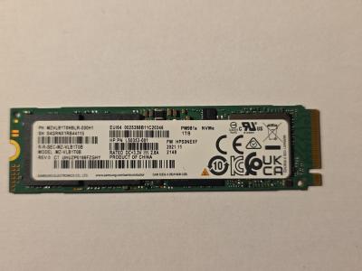 Samsung PM981a 1To SSD NVMe M.2 2280 PCIe 3.0 x4 98% MZVLB1T0HBLR