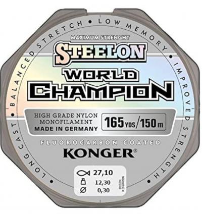 Ligne de p�che World Champion   Rev�tue au fluorocarbone _ 0,10 0,30 mm   150 m