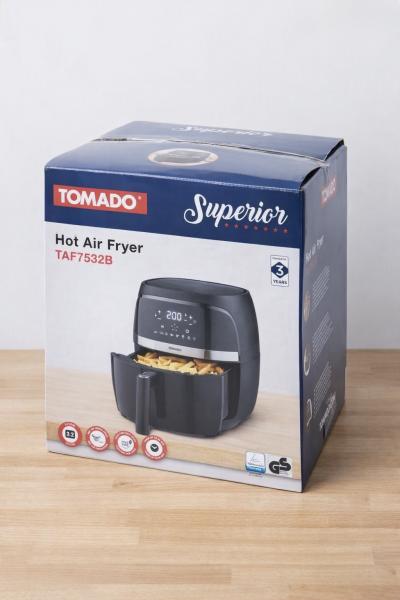 friteuse � air chaud 1500 W 3,2 L noir