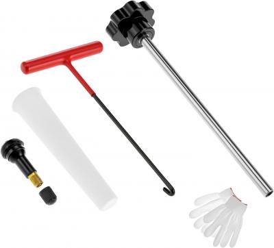 � 4 Pi�ces Ensemble D'Outils R�tractables � Valve De Pneu Comprend Une Valve Cao