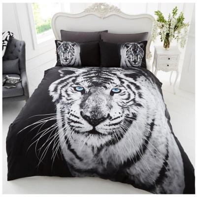 Ensemble de literie Double en Microfibre   Housse de Couette 3D avec Impression