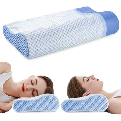 Oreiller ergonomique en mousse � m�moire de forme pour soulager les douleurs