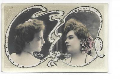 Opera Theatre Femme Artiste 1900 Reutlinger Piron Et Darty Paillettes