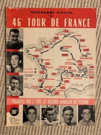 Programme officiel du 46eme tour de France (1959)