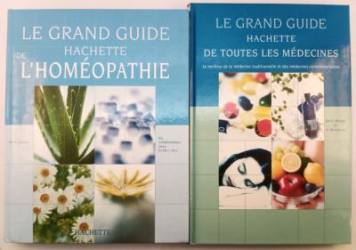 Lot de 2 grands guides Hachette sant� livres