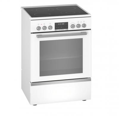 Bosch Cuisini�re Vitroc�ramique 63l 4 Feux Blanc HKS79R220