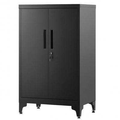 Caisson de bureau placard polyvalent armoire de bureau � 2 portes verrouillable