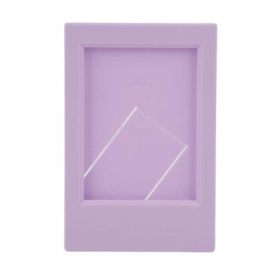 Cadre Photo 9x6cm, Support Classique de Bureau Rectangle en Plastique Cadre