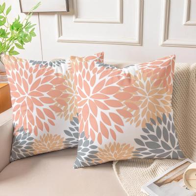 Miuyunya Lot de 2 Housses Coussin Canap� Rose 40 x 40 cm (Lot 2),