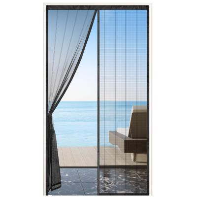 MYCARBON Moustiquaire Porte Fen�tre, Aimants 120x220cm, Noir   Premium