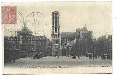 75 Paris Church And Place St Germain L Auxerrois