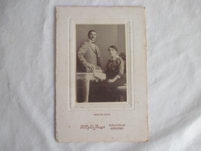 CDV 11 x 16,5 photographie A. Riebli Messi� B�ziers (34) (H�rault)