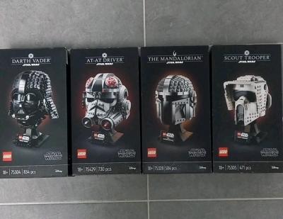 LEGO Star Wars lot 4 casques 18  Darth Vader  75304 75429 75305 75328