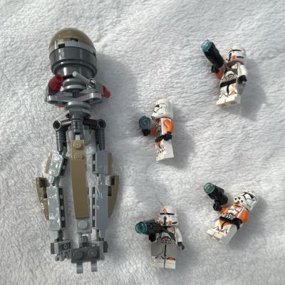 LEGO Star Wars 75036 Lot minifigurines Clone Trooper avec accessoires build