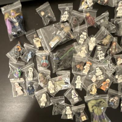LEGO Star Wars lot de minifigures en sachets plastiques achetables en individuel