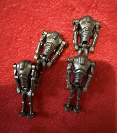 LEGO Star Wars lot de 4 minifigures Dro�des   Assortiment en plastique