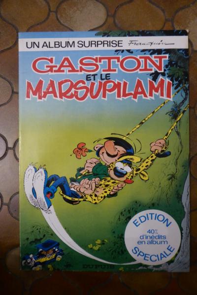 Bande dessin�e GASTON et le Marsupilami EO