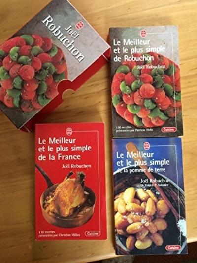 Joel Robuchon Coffret 3 Volumes   Le Meilleur Et Le Plus Simple De Robuchon. Le