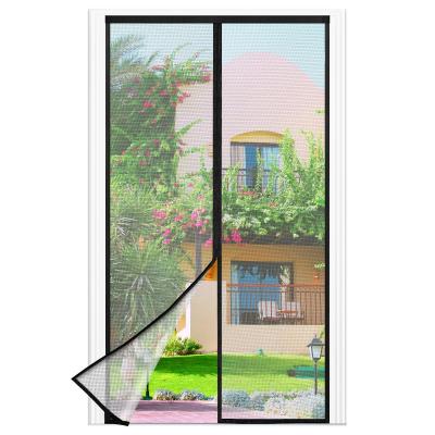 Moustiquaire Porte Fen�tre, 100 x 200 CM   Maillage Fine 100 200cm, Noir