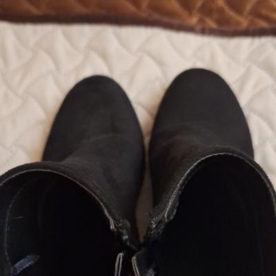 Tex bottes bottillons femme daim noir uni pointure EU 36 bout rond