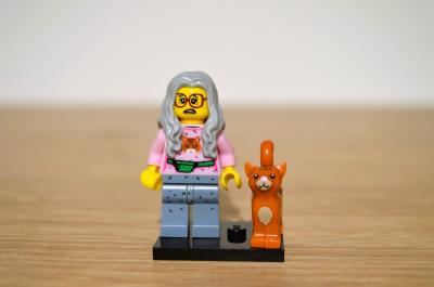 Lego Mini figurine : Mrs. Scratchen Post