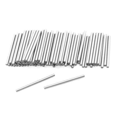 100pcs en acier inoxydable Goujons filet�s fermeture Elements broches 1x15,8mm