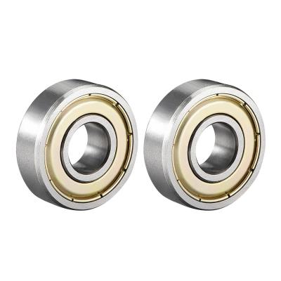 Gorge profonde Roul. bille 6000ZZ 2 bouclier 10mmx26mmx8mm Carbone Acier 2pc
